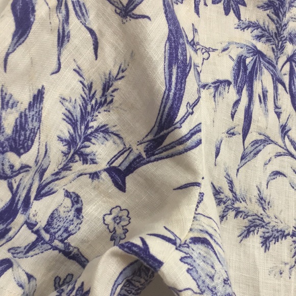 H&M women’s linen blouse , extra small - Picture 6 of 8